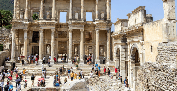 From izmir: Ephesus and Virgin Mary House Guided Day Trip