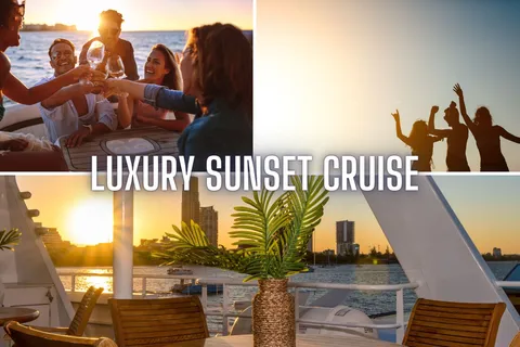 Gold Coast: Luxury Sunset Boat Cruise
