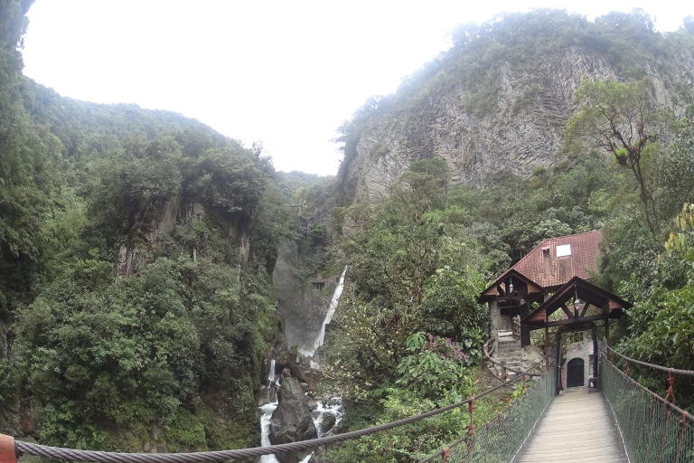 De Quito: visite guidée des cascades de Baños de Agua Santa