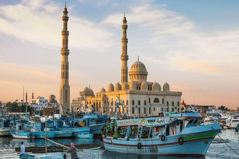 Hurghada: Private Guide City Tour & Shopping Stop From Alahyaa , Sahl Hasheesh, Makadi Bay , El Gouna,