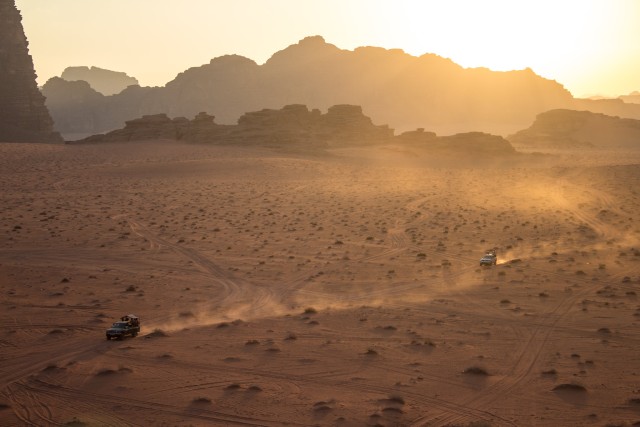 Visit From Wadi Rum 8 Hour Jeep Tour with Meal & One-Night Stay in Wadi Rum