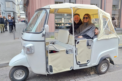 Frankfurt: Privat sightseeingtur i Retro Ape Calessino