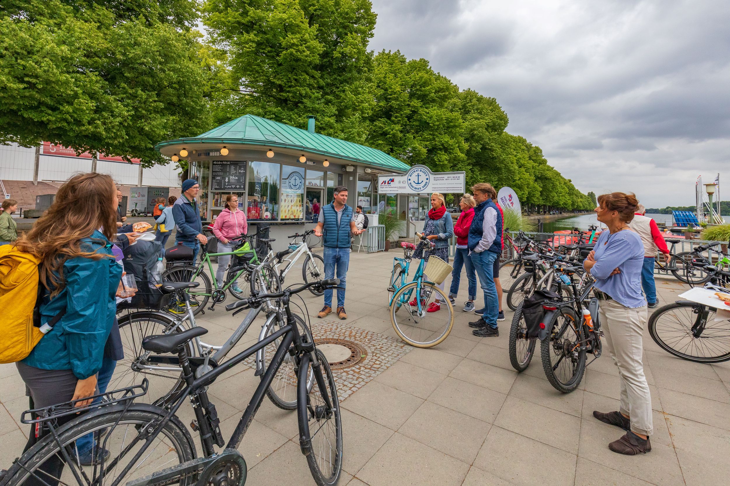 Hannover: Geführte Fahrradtour für Feinschmecker mit Verkostungen