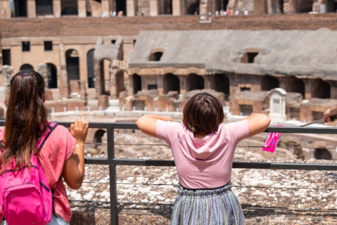 Rome: Colosseum Gladiator Tour voor kinderen en gezinnenMiddag familietour in het Italiaans