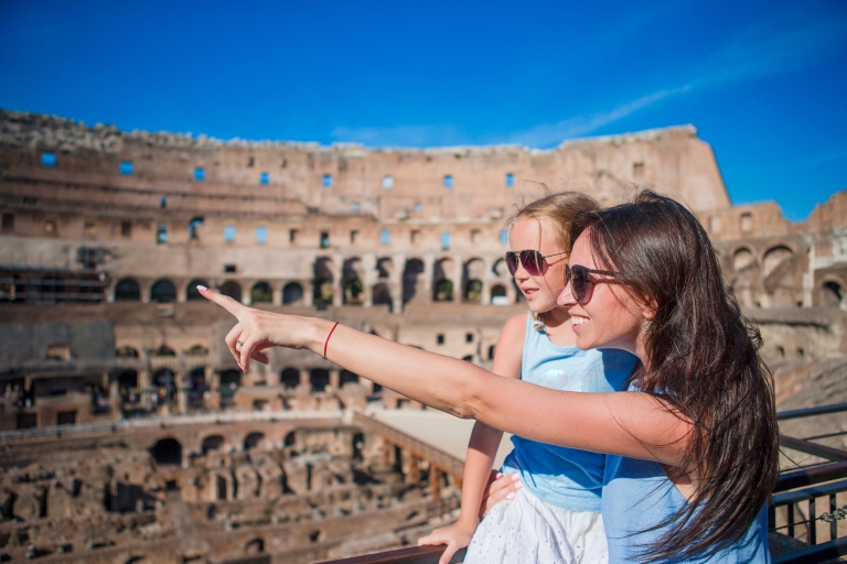Rome: Colosseum Gladiator Tour for Kids and Families Afternoon Family Tour in Italian