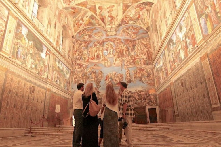 Roma: Vaticano de Noche con Capilla Sixtina y Museos