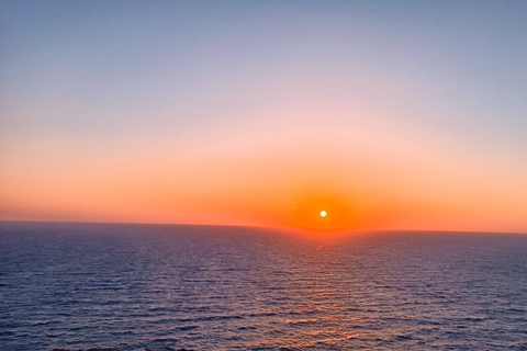 Santorini: tour guidato privato con vista sul tramonto