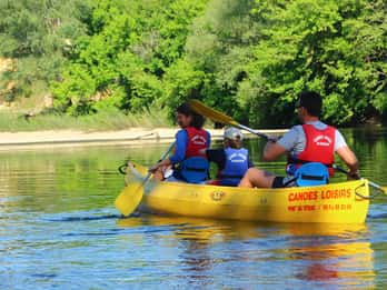 From Vitrac: Dordogne River Canoe Rental