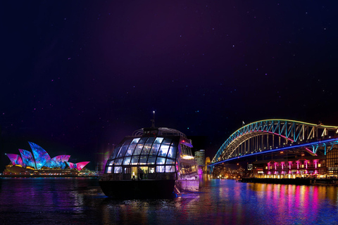 Vivid Sydney: Glass Boat Signature Dinner Cruise