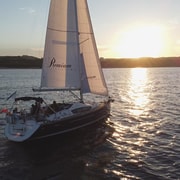 Sopot: Sunset Yacht Cruise with Welcome Drink
