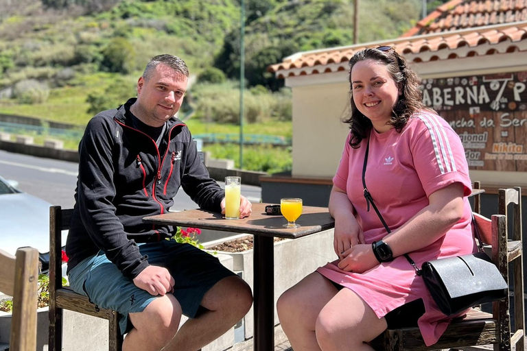 Z Funchal: Cabo Girao, wycieczka safari po górach i poncha