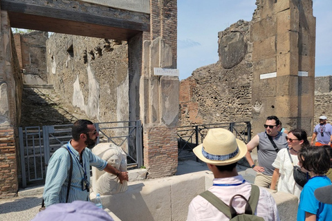 Desde Roma: Pompeya y Sorrento: Excursión de un día en grupo reducido