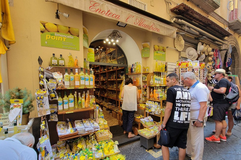 De Roma: viagem de um dia a Pompéia e Sorrento em um pequeno grupo