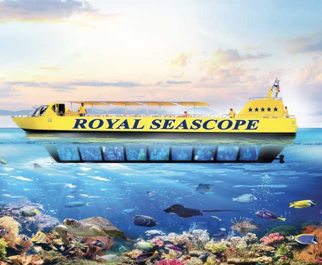 Hurghada: Rejs łodzią podwodną Royal Seascope z przystankiem na nurkowanie