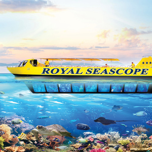 Hurghada: Royal Seascope Submarine Cruise with Snorkel Stop