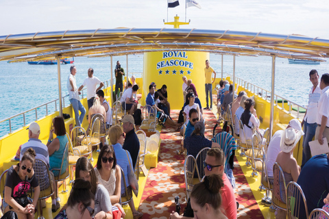 Hurghada: Royal Seascope ubåtskryssning med snorkelstopp