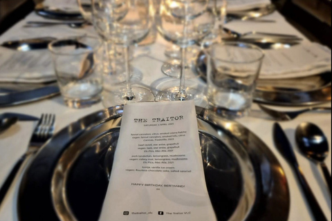 Valencia: 5-Course Tasting Menu with Wine Pairing