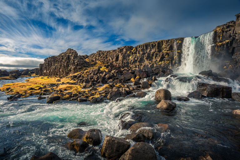 Reikiavik: Excursión de un Día al Círculo Dorado y la Laguna Secreta con Almuerzo