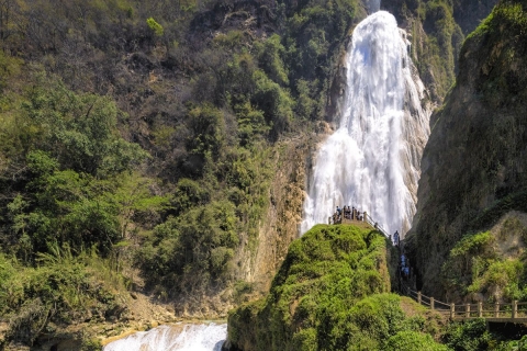 San Cristóbal: Wodospady z szyfonu i jeziora Montebello z przewodnikiem
