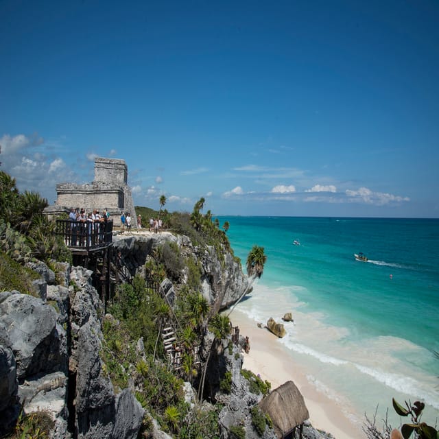 Tulum Ruins Turtle Snorkelling And Underground Cenote Tour Getyourguide