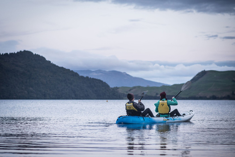 Rotorua: Kajaktocht met gloeiwormen