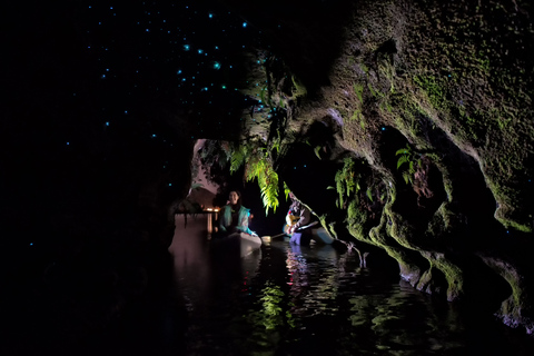 Rotorua: Kajaktocht met gloeiwormen