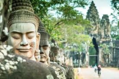 Private Ganztagestour in kleiner Gruppe durch Angkor Wat