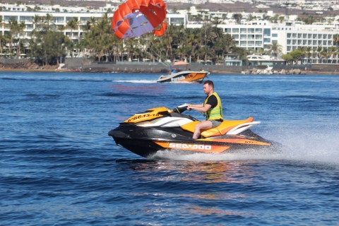 Playa Blanca: safari de 40 minutos en moto acuática en Marina RubicónMoto acuática para 2 personas