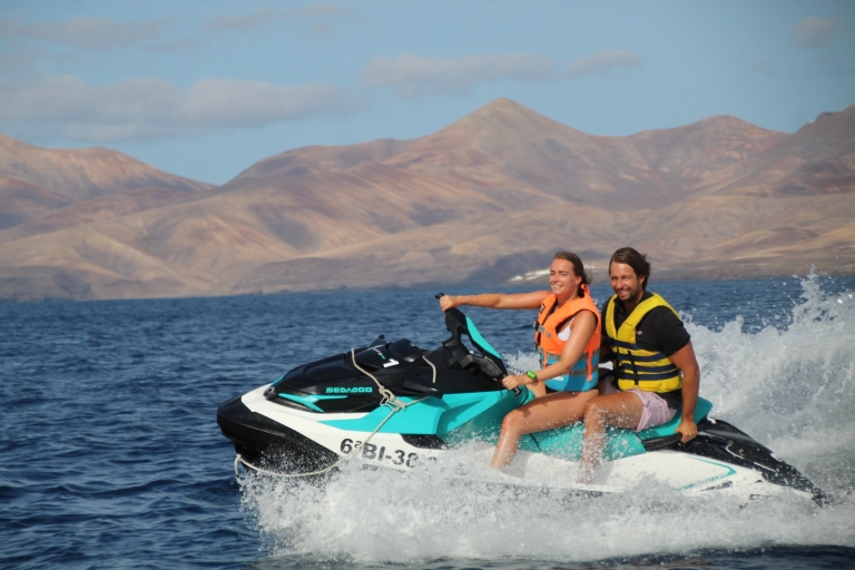Playa Blanca: 40-minutowe safari na skuterach wodnych w Marina RubicónSafari Single 40´ | 1-osobowy skuter wodny