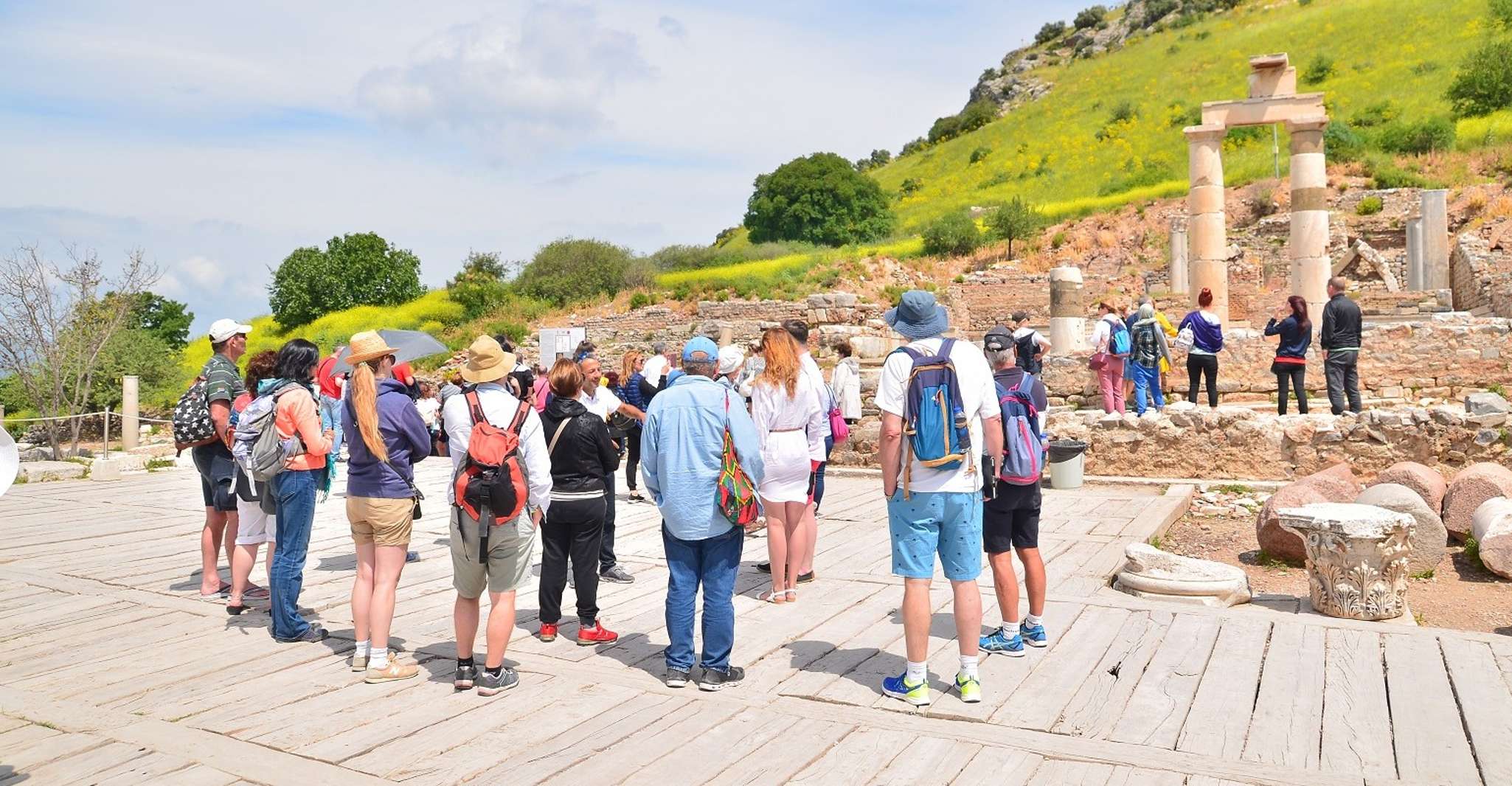 From Kusadasi, Ephesus & House of Virgin Mary Guided Tour - Housity