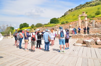 From Kusadasi, Ephesus & House of Virgin Mary Guided Tour - Housity
