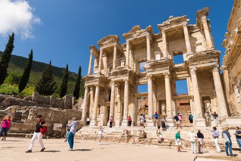 De Kusadasi: excursão guiada a Éfeso e à Casa da Virgem Maria