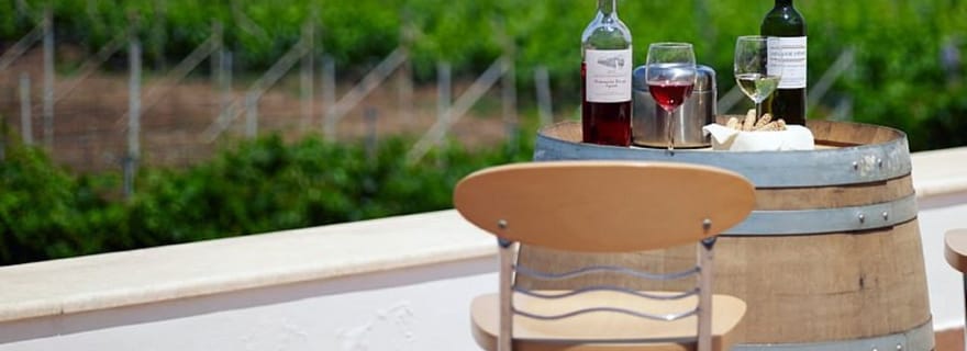 Au départ de Kos : Visite de 2 vignobles avec dégustation de vins et petites bouchées