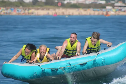 Albufeira: 10-Minute Crazy-Cookie Boat Ride