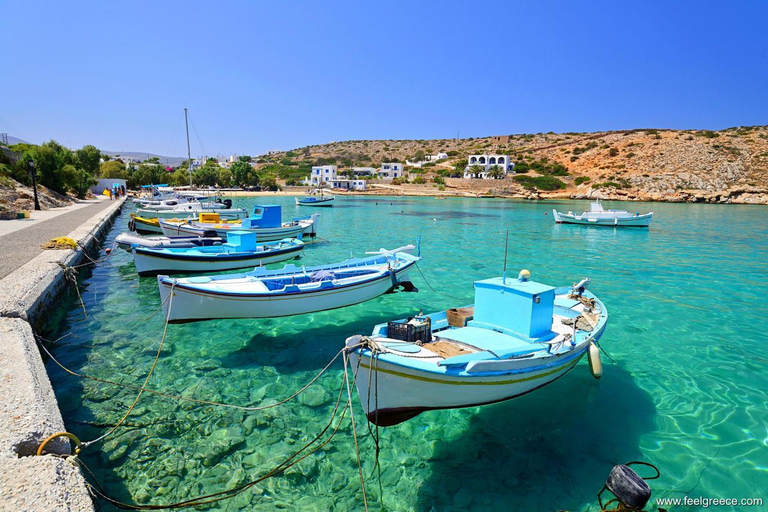 From Naxos: Schinoussa and Iraklia Sailing Cruise with BBQ