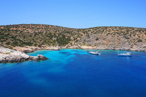 From Naxos: Schinoussa and Iraklia Sailing Cruise with BBQ