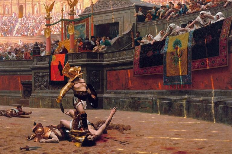 Rzym: Gladiator Chronicles Wycieczka do Koloseum z biletemRzym: Wycieczka z przewodnikiem po Koloseum i Kronikach Gladiatora