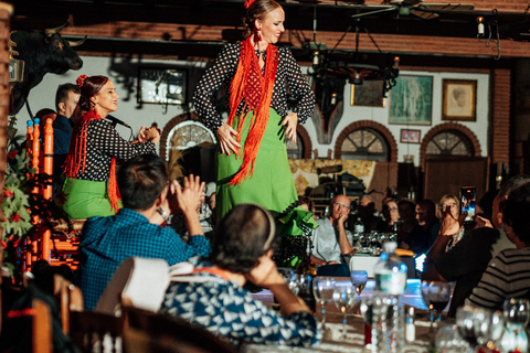 Fuengirola: Espectáculo de Caballos Españoles con Cena/Flamenco OpcionalEspectáculo Flamenco