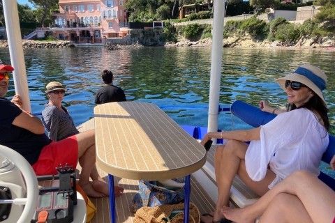 Nice: Private French Riviera Solar Boat Cruise Private Premium 2-Hour Tour