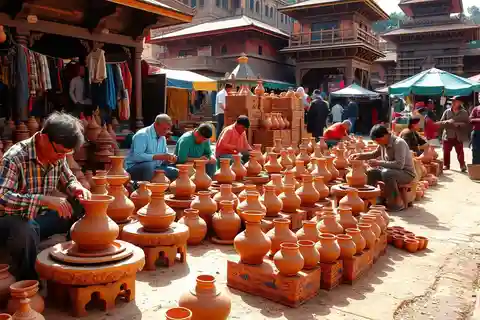 Bhaktapur: Pottery and Craft Tour with Hands-On Experience