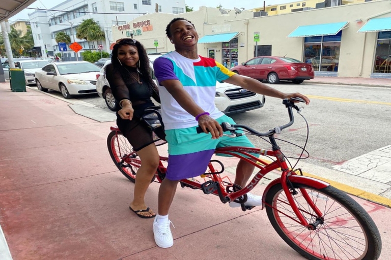 Miami Beach: South Beach Tandem Fahrradverleih4 Stunden South Beach Tandem Fahrradverleih
