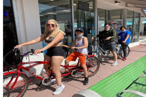 Miami Beach: South Beach Tandem Fahrradverleih3 Stunden South Beach Tandem Fahrradverleih
