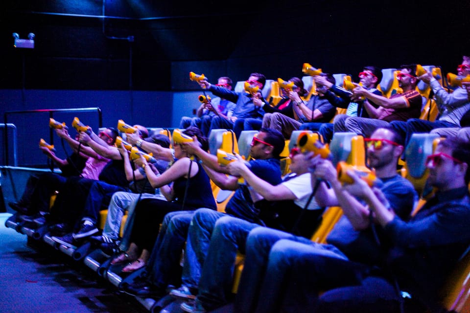 San Francisco: Flyer Theater, 7D Ride & Laser Maze Combo image 2