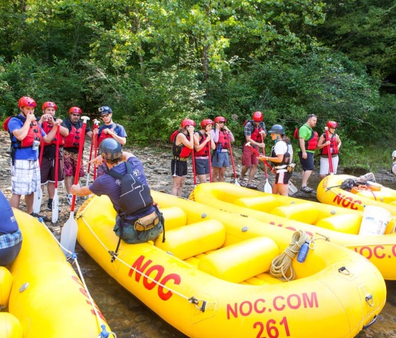 Visit Clayton Chattooga River Rafting on Class III Rapids in highlands