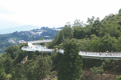 Nantou: Bilet na Qingjing SkywalkSkywalk+Szwajcarski ogród+Zielona trawa