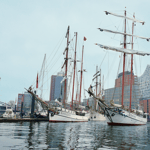 Anniversario del porto di Amburgo: crociera su un veliero