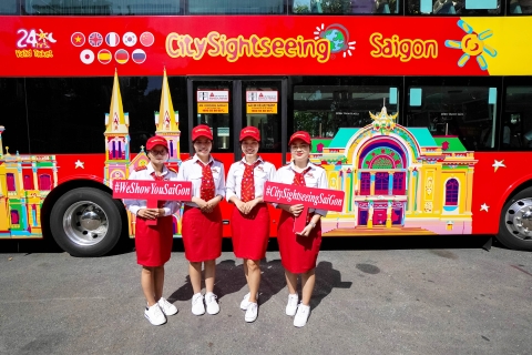 Saigon : visite en bus à arrêts multiplesCircuit à arrêts multiples à Saigon : 48 heures
