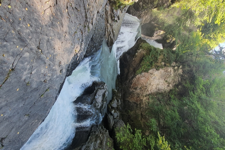 Z Montreux: jednodniowa wycieczka do doliny wodospadów i wąwozu Aareschlucht