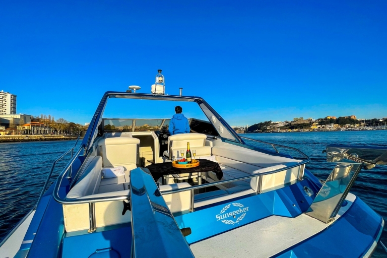 Porto Douro River : Excursion en yacht privé (1-10 personnes)Porto Douro River : Excursion en bateau privé (1-10 personnes)