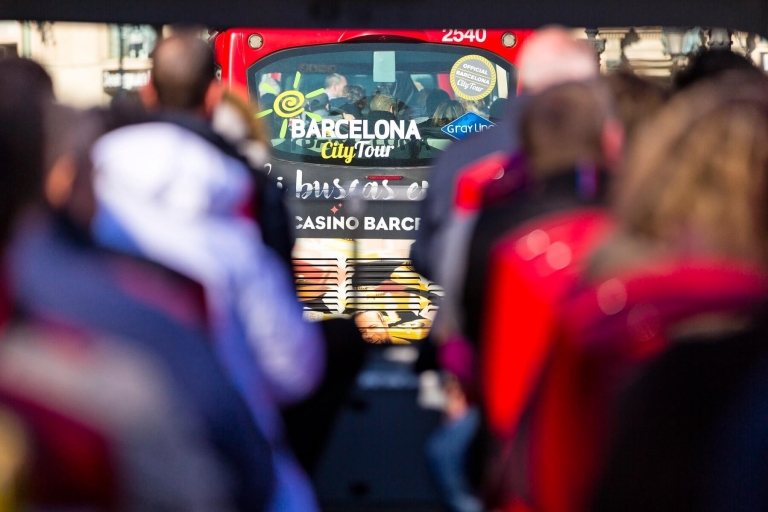 Barcelona: bilet na autobus Hop-On Hop-Off i Moco MuseumBilet 48-godzinny